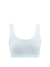 Hanro Touch Feeling Scoop-neck Soft-cup Bra In White