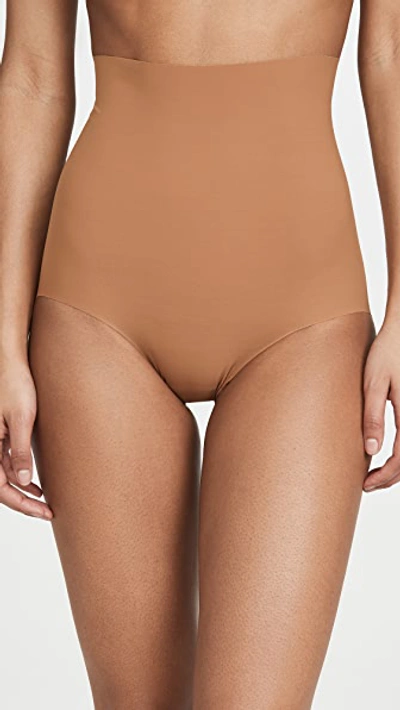 Commando Control Briefs In Caramel