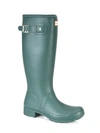 Hunter Women's Original Tour Rain Boots In  Green