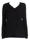 Saks Fifth Avenue Collection Cashmere V-neck Sweater In Poinsettia