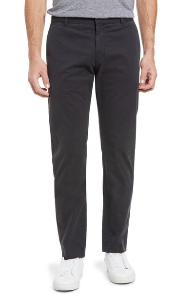 Vince Griffith Classic Pinstripe Pants In Coastal Blue