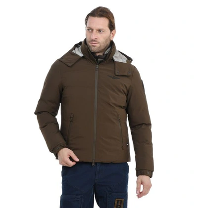 Aeronautica Militare Men's Brown Outerwear Jacket