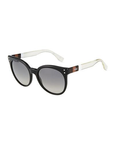 fendi two tone sunglasses
