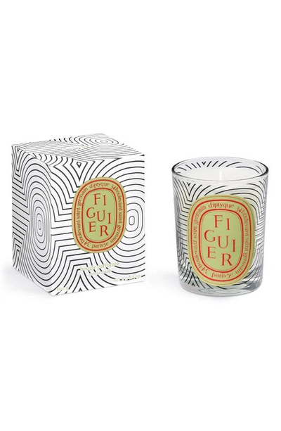 Diptyque Dancing Ovals 21 Figuier Scented Candle In N,a