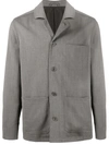Filippa K Louis Gabardine Jacket In Grey