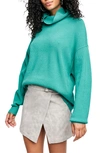 Free People Softly Structured Knit Tunic In Oasis