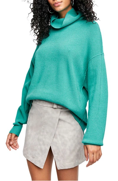Free People Softly Structured Knit Tunic In Oasis