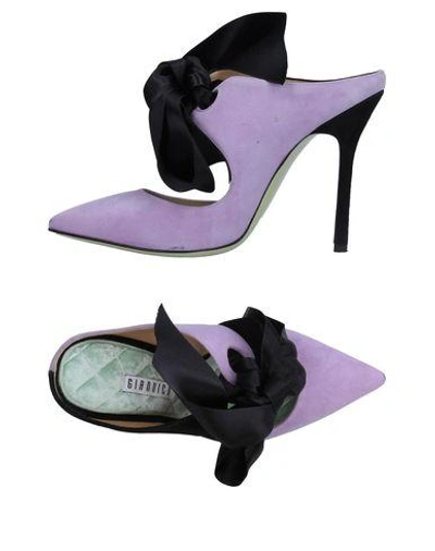Giannico Mules In Lilac