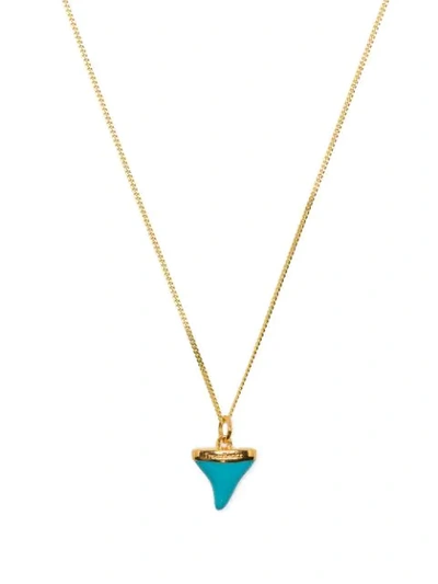 True Rocks Shark Tooth Pendant In Gold