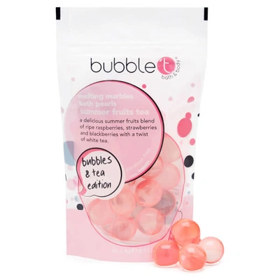 Bubble T Summer Fruits Tea Melting Marble Oil Bath Pearls (25 X 4g)