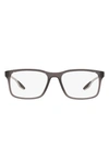 Prada 54mm Pillow Optical Glasses In Grey