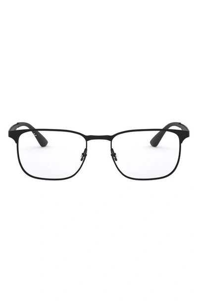 Ray Ban 54mm Optical Glasses In Black