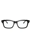 Ray Ban 54mm Optical Glasses In Black