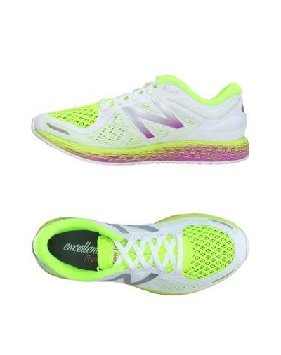 New Balance Sneakers In Acid Green