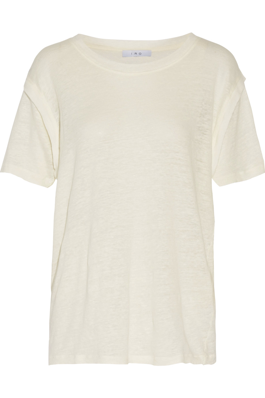 Iro Rylan Linen T-shirt | ModeSens