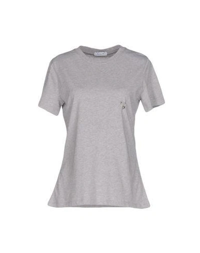Mugler T-shirts In Light Grey