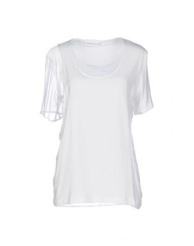 Wanda Nylon T-shirts In White