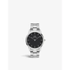 Daniel Wellington Mens Silver Dw00100342 Iconic Link Stainless-steel Japanese Quartz Watch In Nocolor
