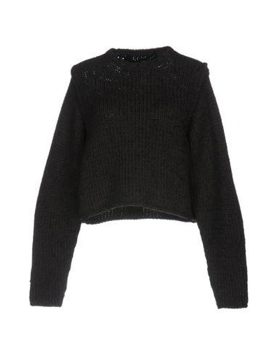 Isabel Benenato Sweaters In Steel Grey