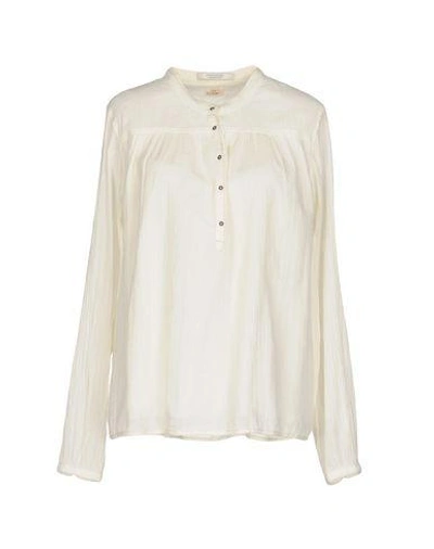 Scotch & Soda Blouses In Ivory