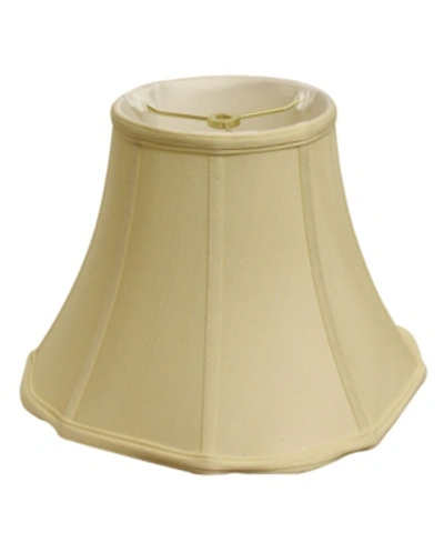 Macy's Cloth & Wire Slant Modified Fancy Octagon Softback Lampshade In Off-white