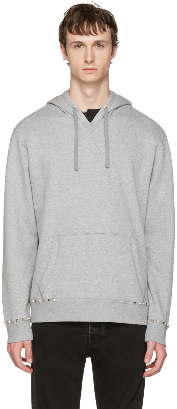 valentino rockstud hoodie