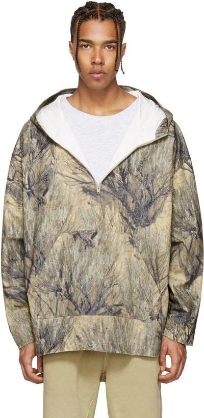 Yeezy Season 4 Forest-printed Cotton Jacket In Cpn27
