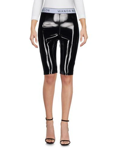 Wanda Nylon Leggings In Black