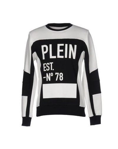 Philipp Plein Sweatshirts In White