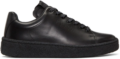 Eytys Ace Low-top Leather Trainers In Black