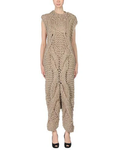 Rick Owens Jumpsuit/one Piece In Sand