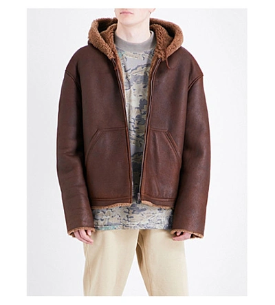 YEEZY SEASON 4/SHORT SHEARLING JACKET