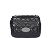 Mulberry Small Darley Convertible Quilted Leather Shoulder Bag In Black