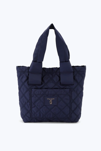 Marc Jacobs Nylon Knot Small Tote Bag In Midnight Blue