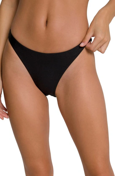 Good American Better Reversible Bikini Bottoms In Inkblue003