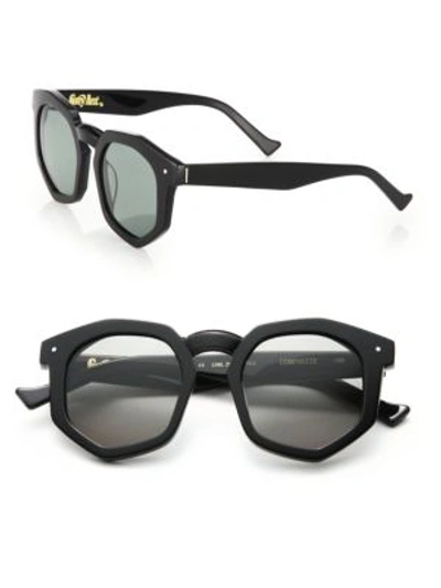 Grey Ant Composite Geometric Sunglasses, Black