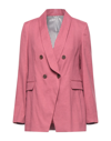 Brunello Cucinelli Suit Jackets In Pink