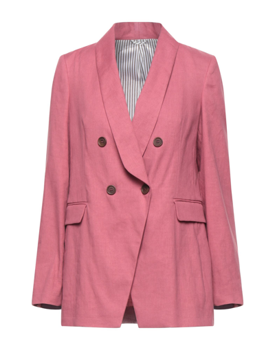 Brunello Cucinelli Suit Jackets In Pink