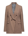 Brunello Cucinelli Suit Jackets In Beige