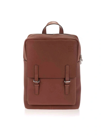 Loewe Satchel Model Backpack In Brown