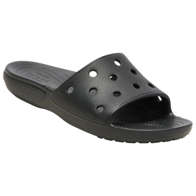 Crocs Classic Slide Sandals From Finish Line In Black