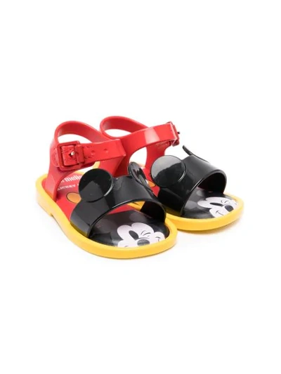 Mini Melissa Kids' Girls' Mini Mar Minnie Mouse Sandals - Walker, Toddler In Red