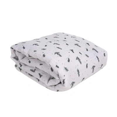 Garbo&friends Rosemary Filled Muslin Quilt In Grey
