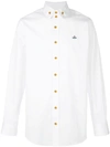 Vivienne Westwood Krall Classic-fit Stretch-cotton Shirt In White