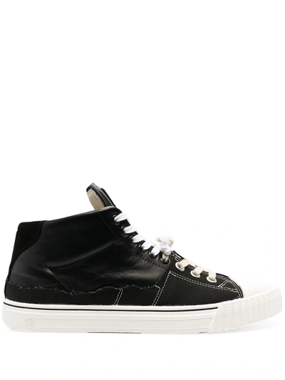 Maison Margiela X Converse High-top Sneakers In Black