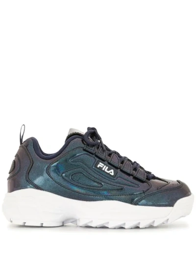 Fila Chunky Sole Trainers In Blue