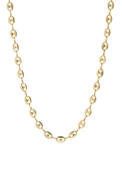 Luv Aj Mariner Link Necklace, 16 In Gold