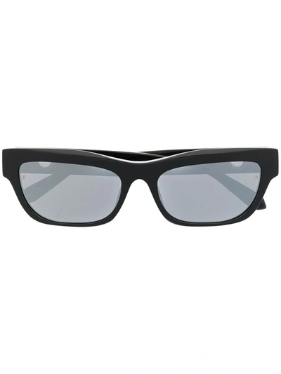 Linda Farrow X Paco Rabanne Lola Rectangular Frame Sunglasses In 黑色