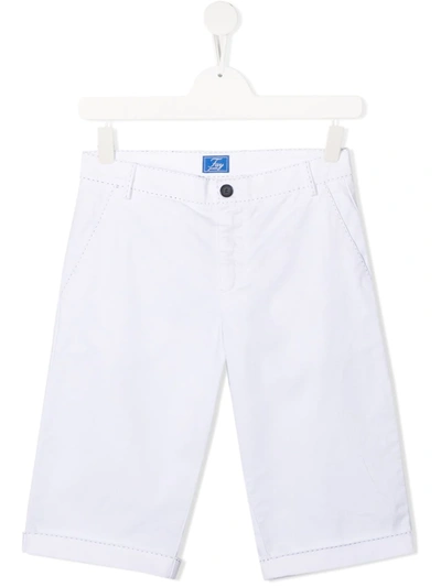 Fay Teen Knee-length Shorts In White