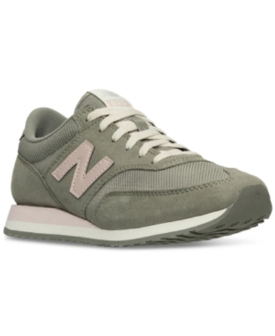 New Balance Women's 620 Casual Sneakers From Finish Line In Vetiver/pink